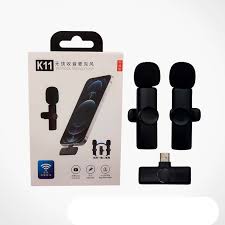 MICROFONO INALAMBRICO K11 MIC DUAL