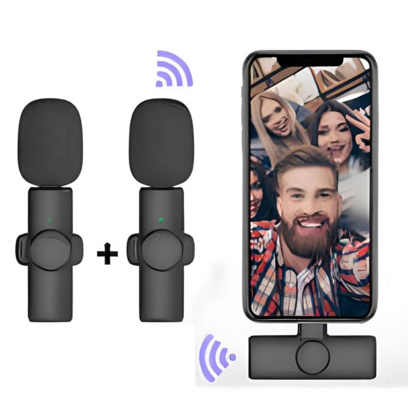 MICROFONO INALAMBRICO K11 MIC DUAL
