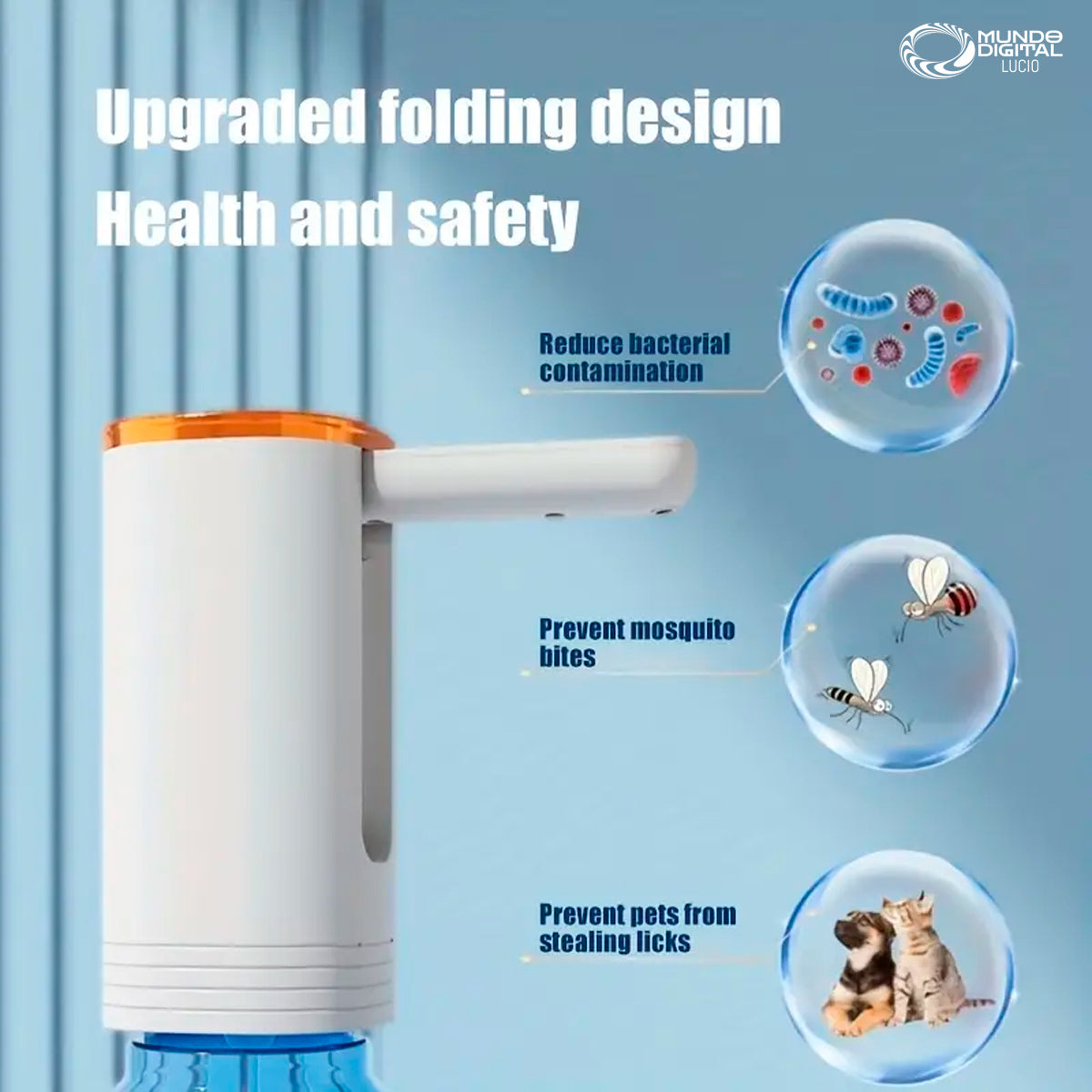 Dispensador de  Agua Plegable